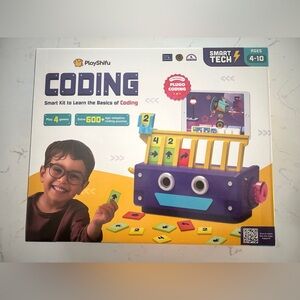 PlayShifu Plugo Coding Kit – STEM Toy for Kids | Interactive Games & Puzzles-NIB